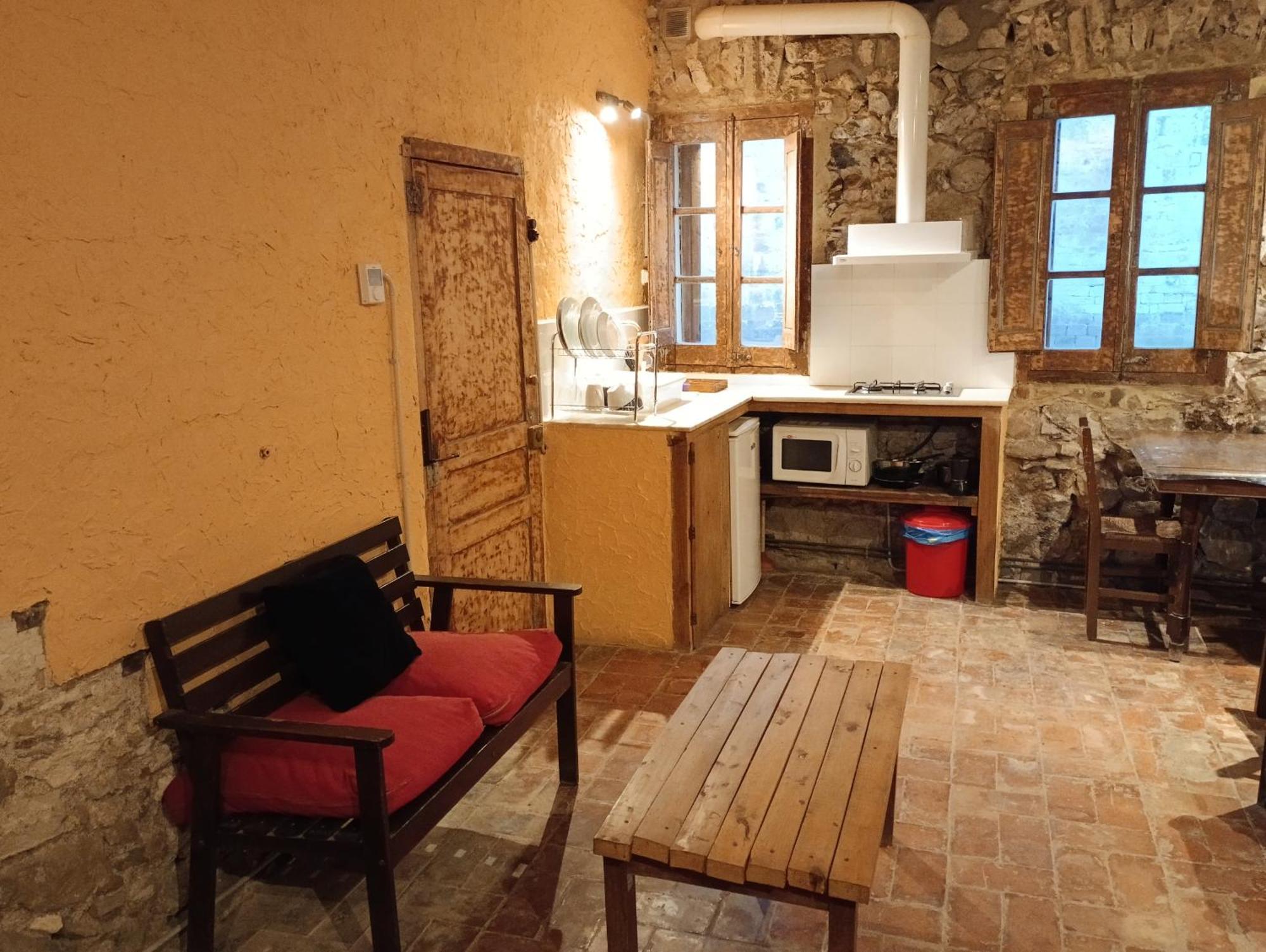 Ca La Iaia Veva Lägenhet Sant Joan les Fonts Exteriör bild